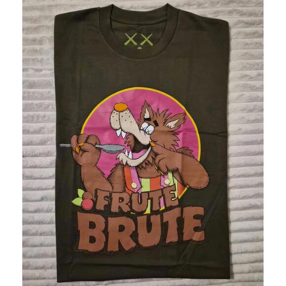 Kaws x General Mills Frute Brute Cereal Graphic T-Shirt - Picture 1 of 1